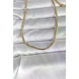Genel Markalar CM 14K Gold Renk Yılan Zincir Model 60 cm Kadın Kolye TJ-BKO10995