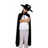 Genel Markalar Çocuk Boy Zorro Pelerin + Şapka + Maske Kostüm Seti
