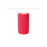 Genel Markalar Elastik Kendinden Yapışkanlı Bandaj Koban Kırmızı Renkli Yapışan Coban 10 Cm X 4,5 Mt