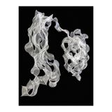 Genel Markalar Fırfırlı Tül Organze Kurdele 2 Mt (7cm x 2mt), Çiçek Malzemesi, Gelin Buketi, Bohça Misinalı Fırfır