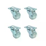 Genel Markalar Furç Tablalı Bilyalı Teker - 32MM - Şeffaf HKS239 - 4 Adet