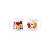 Genel Markalar Galatasaray Futbol Takımı Taraftarı İsme Özel Logolu Porselen Kupa Bardak