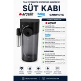 Genel Markalar Grundig KVA-8230 Tam Otomatik Espresso Makinesi SÜT KABI