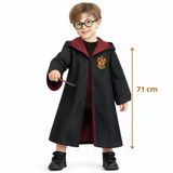 Genel Markalar Harry Potter Bebek Kostüm Seti – Asa Gözlük Pelerin 71 cm (2-4 Yaş)