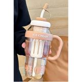 Genel Markalar Ice Bottle - Pipetli Matara Lüks Matara Suluk Detoks Suluğu Kahve