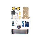 Genel Markalar IR Kumandalı Robot Araba Kiti (2WD + Arduino + Motor Sürücü + Kumanda) - Jumper Kablo Hediyeli