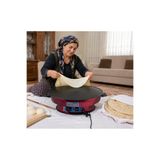 Genel Markalar İŞBİR BÜYÜK BOY 50 CM ELEKTRİKLİ TERMOSTATLI EMAYE YUFKA PİŞİRME SAÇI