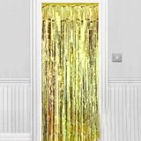 Genel Markalar Işıltılı Duvar ve Kapı Perdesi Gold 90x200 cm