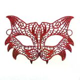 Genel Markalar Kırmızı Dantel Masquerade Maskesi 8 No (4745)
