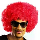 Genel Markalar Kırmızı Renk Kıvırcık Afro Bonus Peruk (4745)