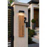 Genel Markalar Kişiye Özel Ahşap Kapı Numarası | Modern Ev ve Villa Adres Tabelası | Dış Mekan