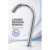 Genel Markalar Lavabo Batarya Borusu – Krom, 5 Yıl Garantili