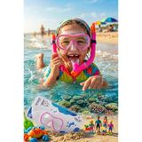 Genel Markalar Maske Snorkel Set Özel Cam