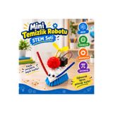 Genel Markalar Mini Temizlik Robotu STEM Seti | Titreşimli Kendin Yap (DIY) Robot Kiti | Eğitici Bilim ve Mühendislik Deneyi