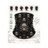 Genel Markalar Mocca Studio Kuru Kafa Desenli Çok Amaçlı Buff Boyunluk Bandana Maske Bere Balaklava Saç Bandı motosiklet bandana