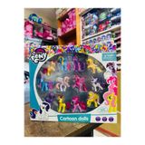 Genel Markalar My Little Pony Unicorn 12 Li Oyuncak Seti 5 Cm