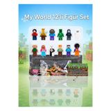 Genel Markalar My world 12li figür set mini set sök çıkar tak oyuncak çocuk
