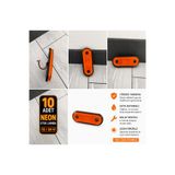 Genel Markalar Neon LED Yan İşaret Lambası - Tır Kamyon Dorse Etek Lambası Sarı/Turuncu 12V-24V Uyumlu (10 Adet)