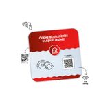 Genel Markalar Ödeme QR & NFC Pleksi Kart