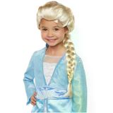Genel Markalar Platin Altın Dore Renk Karlar Ülkesi Elsa Frozen Peruğu Çocuk Boy