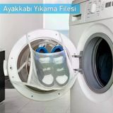 Genel Markalar Pratik Çamaşır Makinesi Kapağa Bağlamalı Ayakkabı Yıkama Filesi (4745)