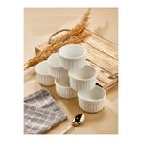 Genel Markalar Premium Çok Amaçlı Sufle ve Güveç Kabı (6'lı Set)