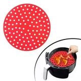 Genel Markalar Renkli Isıya Dayanıklı Yıkanılabilir Silikon Fırın Ve Airfryer Yuvarlak Pişirme Matı 20 Cm (4745)