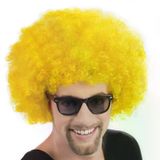 Genel Markalar Sarı Renk Kıvırcık Afro Bonus Peruk (4745)