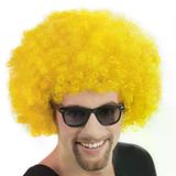 Genel Markalar Sarı Renk Kıvırcık Afro Bonus Peruk