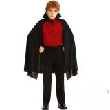 Genel Markalar Sİyah Yakalı Pelerin - Vampir Pelerin - Dracula Pelerin 90 cm (4745)