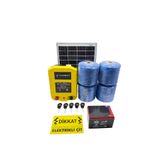 Genel Markalar Turgut Teknoloji Elektirikli Çit Sistemleri Güneş Enerjili Domuz Ayı Kovucu (12v 14A Jel Akü, 4 Adet 500 Metre Krom İp Tel, 25W Güneş Paneli 200 Adet İzolatör Ve Topraklama