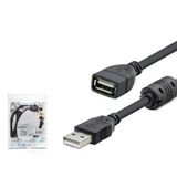 Genel Markalar Usb Uzatma Kablosu 1.5 M - Siyah HDX7533