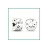 Genel Markalar Yıldızlar ve Galaksi Klips Charm / asafaccessory