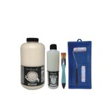 Genel Mobilya Boyası-Cadence Multisurface H-006 Dantel 2Lt Ultimate Parlak Vernik 500Ml Saten Rulo Set Dantel Tek Ebat