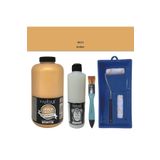 Genel Mobilya Boyası-Cadence Multisurface H-013 Amber 2Lt Ultimate Parlak Vernik 500Ml Saten Rulo Set Amber Tek Ebat