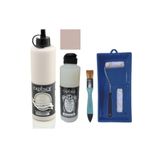 Genel Mobilya Boyası-Cadence Multisurface H-014 Ararot 500Ml Ultimate Vernik Parlak 250Ml Saten Rulo Set Ararot Tek Ebat
