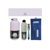 Genel Mobilya Boyası-Cadence Multisurface H-031 Açık Lila 2Lt Ultimate Parlak Vernik 500Ml Saten Rulo Set Açık Lila Tek Ebat