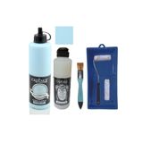 Genel Mobilya Boyası-Cadence Multisurface H-035 Bebek Mavi 500Ml Ultimate Vernik Parlak 250Ml Satenruloset Bebek Mavi Tek Ebat