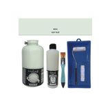 Genel Mobilya Boyası-Cadence Multisurface H-043 Açık Yeşil 2Lt Ultimate Parlak Vernik 500Ml Saten Rulo Set Açık Yeşil Tek Ebat