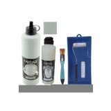 Genel Mobilya Boyası-Cadence Multisurface H-048 F.Yeşil 500Ml Ultimate Vernik Parlak 250Ml Saten Rulo Set F.Yeşil Tek Ebat