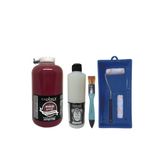 Genel Mobilya Boyası-Cadence Multisurface H-056 Vişne 2Lt Ultimate Parlak Vernik 500Ml Saten Rulo Set Vişne