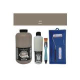 Genel Mobilya Boyası-Cadence Multisurface H-059 Vizon 2Lt Ultimate Parlak Vernik 500Ml Saten Rulo Set Vizon Tek Ebat