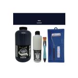 Genel Mobilya Boyası-Cadence Multisurface H-062 Lacivert 2Lt Ultimate Parlak Vernik 500Ml Saten Rulo Set Lacivert Tek Ebat