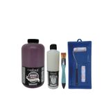 Genel Mobilya Boyası-Cadence Multisurface H-064 Mürdüm 2Lt Ultimate Parlak Vernik 500Ml Saten Rulo Set Mürdüm Tek Ebat