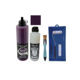 Genel Mobilya Boyası-Cadence Multisurface H-064 Mürdüm 500Ml Ultimate Vernik Parlak 250Ml Saten Rulo Set Mürdüm Tek Ebat