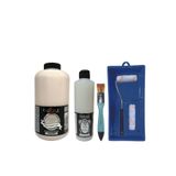 Genel Mobilya Boyası-Cadence Multisurface H-069 Kement 2Lt Ultimate Parlak Vernik 500Ml Saten Rulo Set Kement Tek Ebat