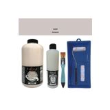 Genel Mobilya Boyası-Cadence Multisurface H-069 Kement 2Lt Ultimate Parlak Vernik 500Ml Saten Rulo Set Kement