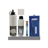 Genel Mobilya Boyası-Cadence Multisurface H-071 Çığ 500Ml Ultimate Vernik Parlak 250Ml Saten Rulo Set Çığ Tek Ebat
