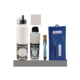 Genel Mobilya Boyası-Cadence Multisurface H-078 Vaha 500Ml Ultimate Vernik Parlak 250Ml Saten Rulo Set Vaha Tek Ebat