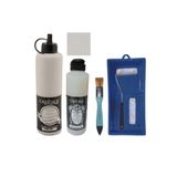Genel Mobilya Boyası-Cadence Multisurface H-086 Kül 500Ml Ultimate Vernik Parlak 250Ml Saten Rulo Set Kül Tek Ebat